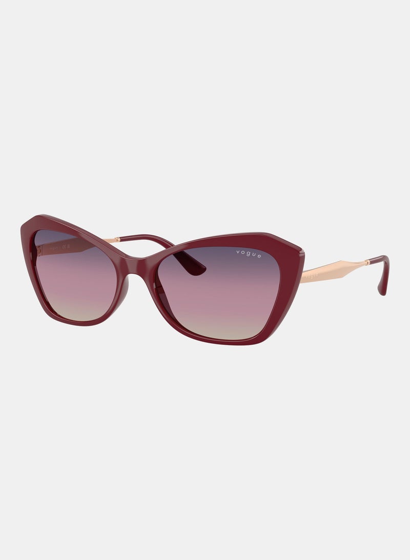 Vogue Full Rimmed Butterfly Sunglasses 0VO5626S - Image 2